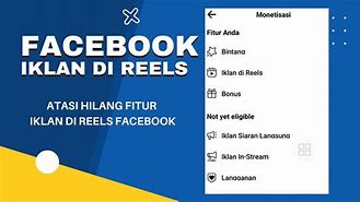 Fitur Iklan Reels Facebook Tidak Muncul